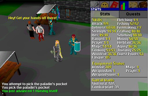 75 Thieving