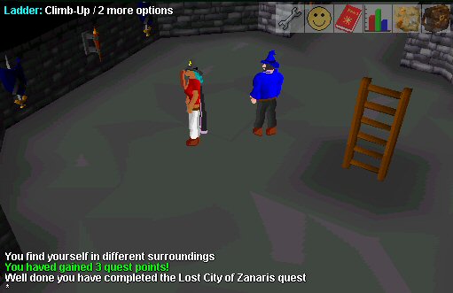 Stepping Into Zanaris