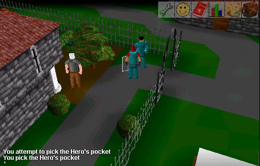 Pickpocketing Hero